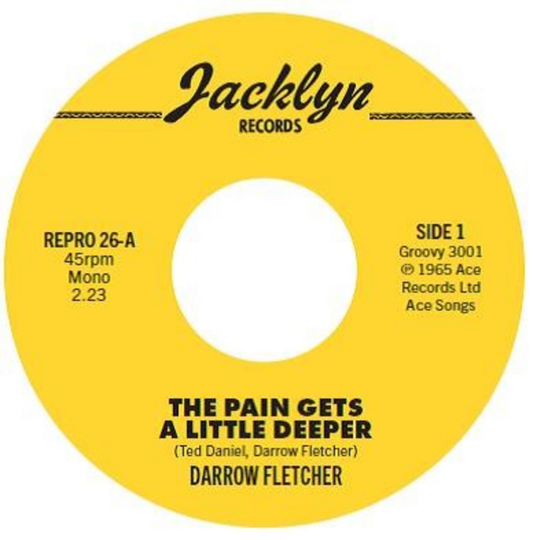 Fletcher, Darrow - The Pain Gets A Little Deeper / My Judgement Day (2025 Reissue)