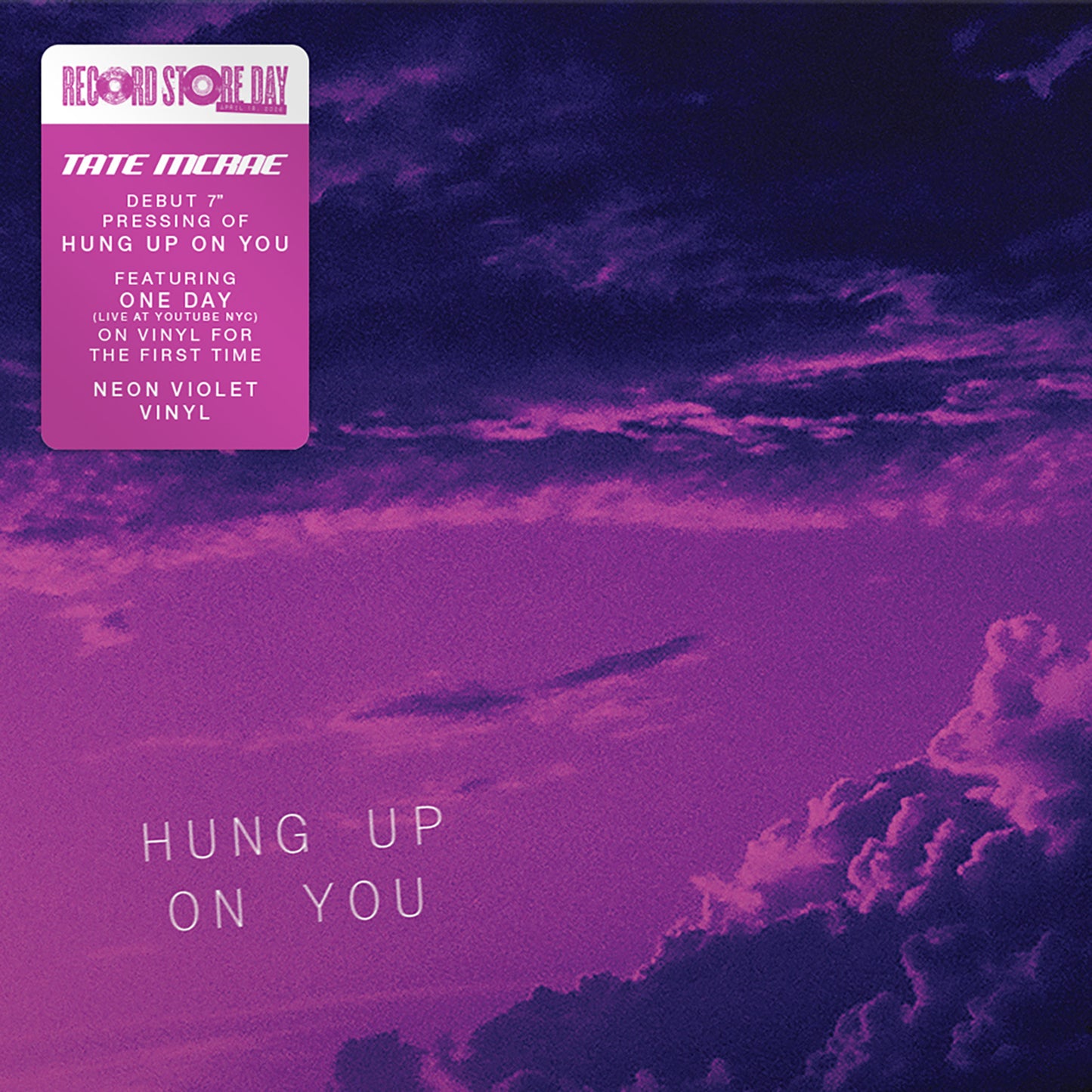 McRae, Tate - Hung Up On You (RSD 2026)