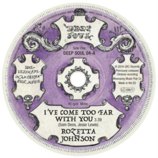 Johnson, Rozetta - I've Come Too Far With You / Who Are You Gonna Love