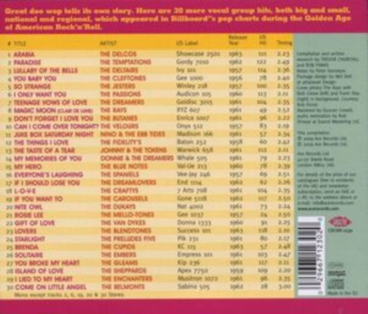 The Golden Age Of American Rock'n'Roll - Special Doo Wop Edition Vol 2 - The Golden Age Of American Rock'n'Roll - Special Doo Wop Edition Vol 2