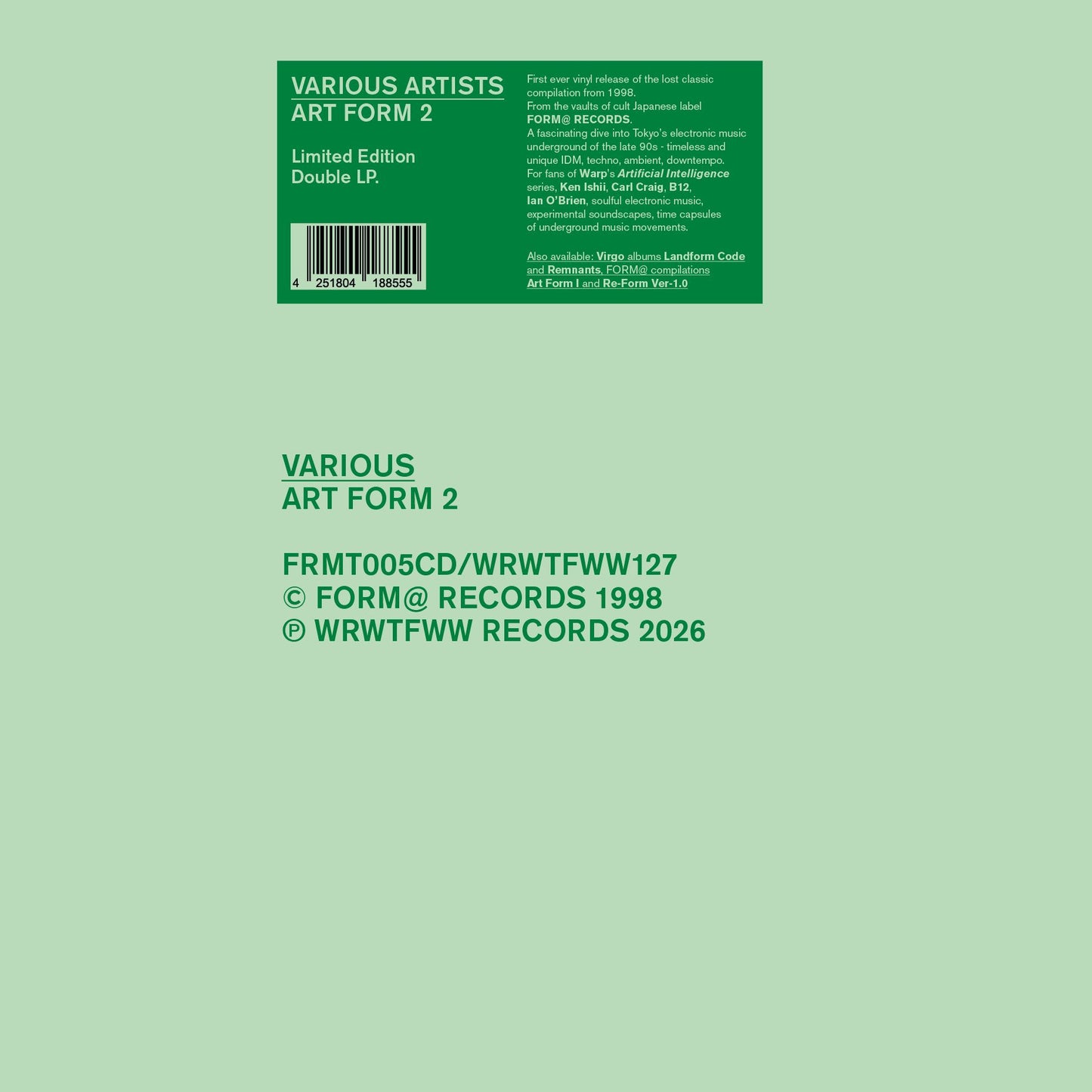 Art Form II - Various Artists