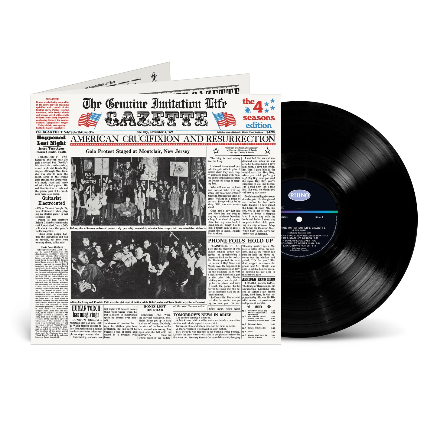 Valli, Frankie & The Four Seasons - The Genuine Imitation Life Gazette (Rsd 24)
