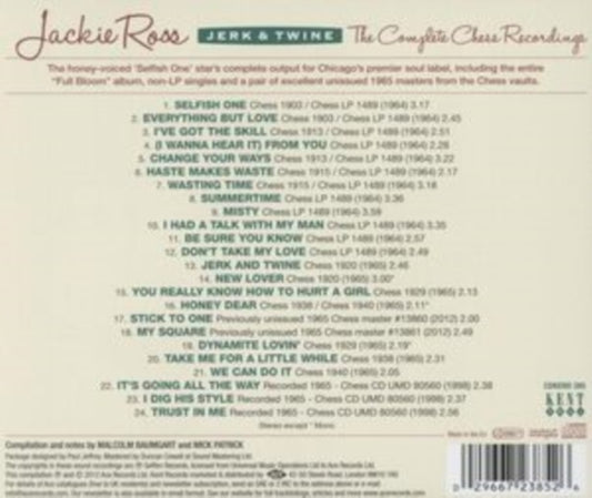 Ross, Jackie - Jerk & Twine: The Complete Chess Recordings