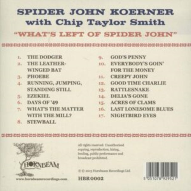 Koerner, 'Spider' John - What's Left Of Spider John