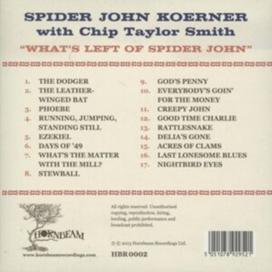 Koerner, 'Spider' John - What's Left Of Spider John