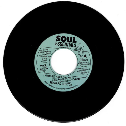 Guyton, Howard / The High Keys - I Watched You Slowly Slip Away / Living A Lie
