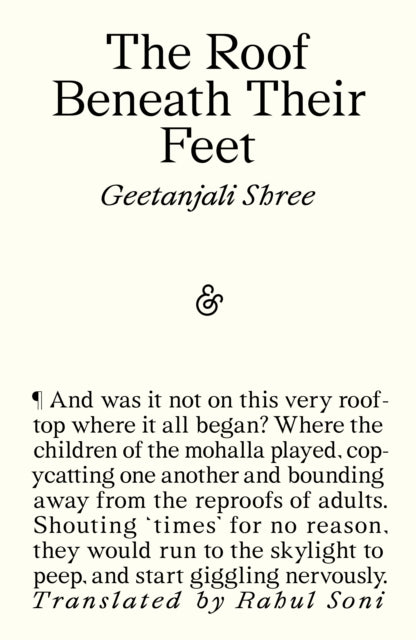 Shree, Geetanjali - The Roof Beneath Their Feet