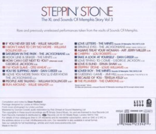 Steppin' Stone: The XL and Sounds Of Memphis Story Vol 3 - Steppin' Stone: The XL and Sounds Of Memphis Story Vol 3