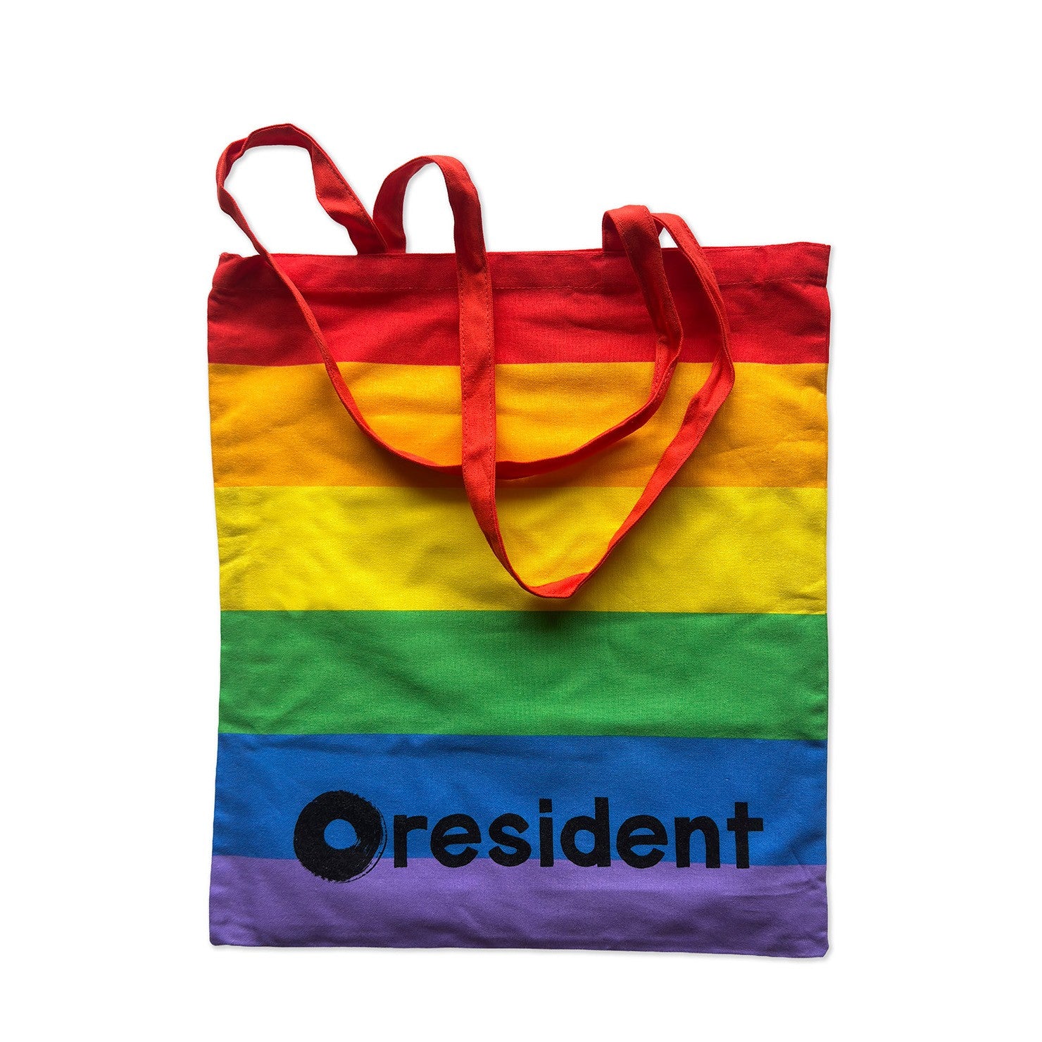 Resident Tote Bag - Rainbow Bag | Black Ink