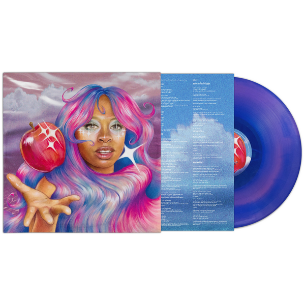 Purple & Blue Sunburst LP