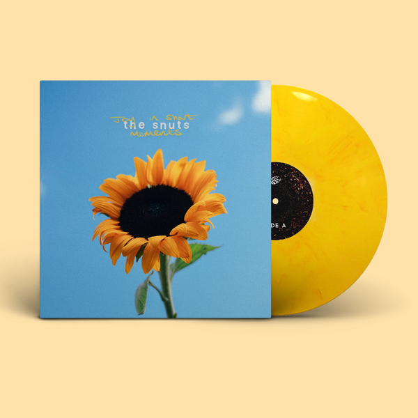 Opaque Yellow and Transparent Red Marble LP